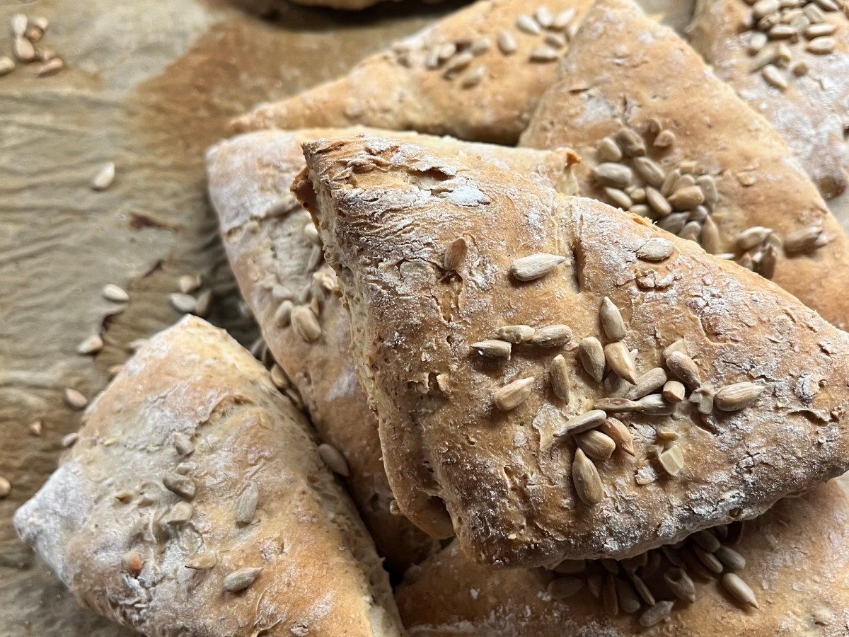 Sandwichbrød med havregryn & solsikkekerner